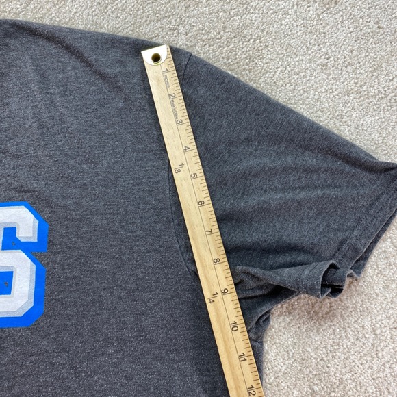 NFL Detroit Lions Shirt Mens 2XL Gray Graphic Short Sleeve Football Tee - Picture 5 of 9